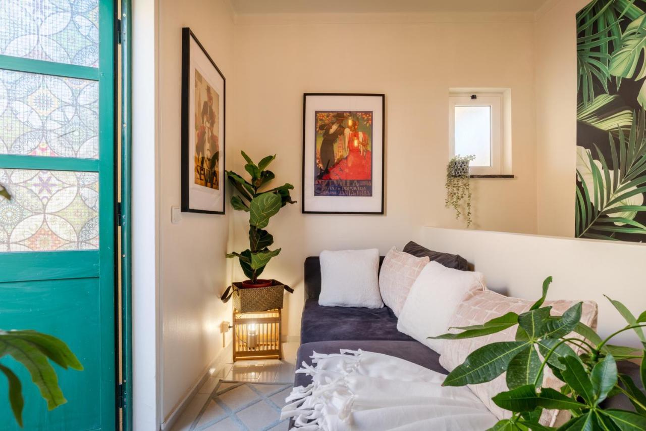 Arty Vintage Townhouse With Rooftop Shower & Sun Loungers Olhão Exteriör bild